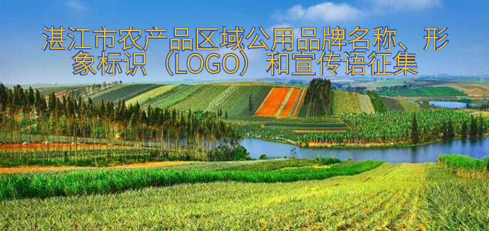 湛江市农产品区域公用品牌名称、形象标识（LOGO）和宣传语征集